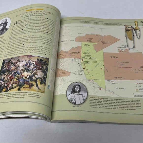 ATLAS OF INDIAN NATIONS by Anton Treuer National Geographic Illustrated - Picture 6 of 6